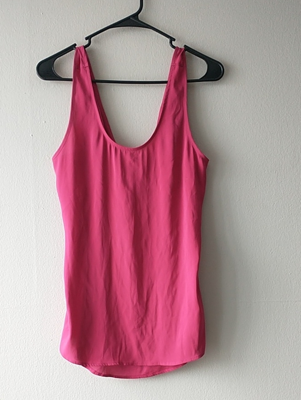 Express Hot Pink Scoop Neck Tank Top